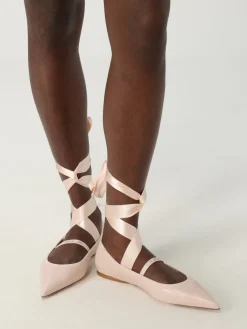 Ballerina Ferragamo in pelle