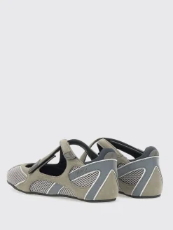 Ballerina Floor 001 The Attico in camoscio e mesh