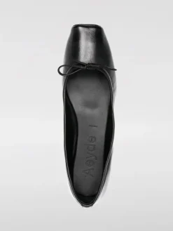 Ballerina Gabriella Aeyde in nappa con fiocco