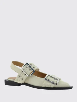 Ballerina Ganni in vernice