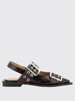 Ballerina Ganni in vernice