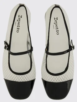 Ballerina Georgiana Repetto in mesh e vernice