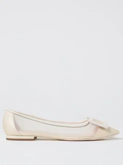 Ballerina Gommettine Roger Vivier in nylon a rete