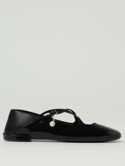 Ballerina Jimmy Choo in vernice e nappa