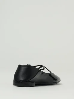 Ballerina Jimmy Choo in vernice e nappa