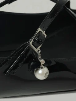 Ballerina Jimmy Choo in vernice e nappa