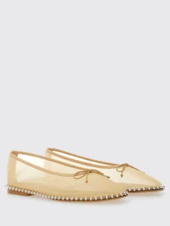 Ballerina Lina Alexander Wang in nylon a rete con borchie