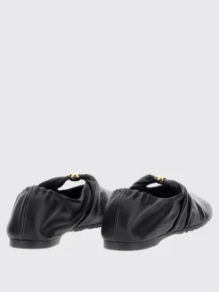 Ballerina Loewe in pelle arricciata