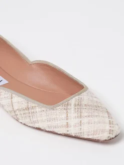 Ballerina Maia Aquazzura in tweed