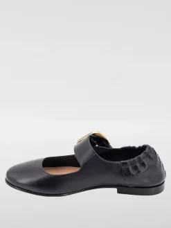 Ballerina Mary Jane Astaire Bottega Veneta in pelle