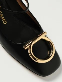 Ballerina Maxi Gancini Ferragamo in nappa