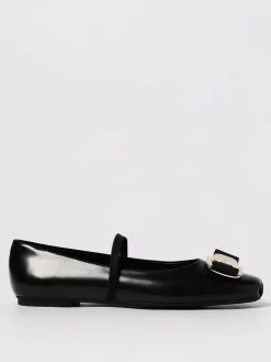 Ballerina New Vara Ferragamo in pelle