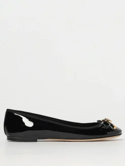 Ballerina Opera Bow Versace in vernice con fiocco