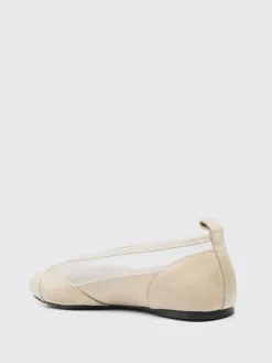 Ballerina Paloma Wool in pelle e nylon a rete