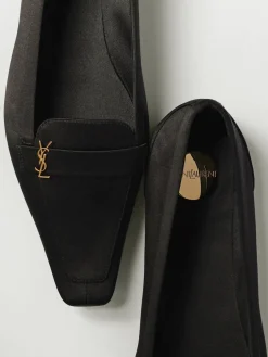 Ballerina Poppy Saint Laurent in crêpe satin