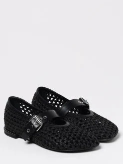 Ballerina Premiata in rafia traforata ed intrecciata