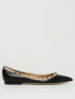 Ballerina Rockstud Valentino Garavani in pelle