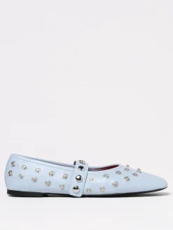 Ballerina Ryder Stella McCartney in pelle sintetica con borchie