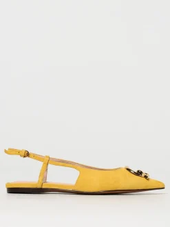 Ballerina slingback C-Me Coccinelle in camoscio