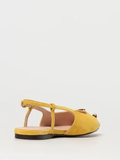 Ballerina slingback C-Me Coccinelle in camoscio