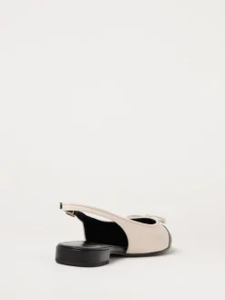 Ballerina Slingback Tory Burch in pelle con fiocco