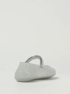 Ballerina The Jelly Jimmy Choo in gomma traforata con strass