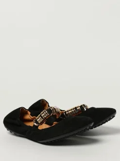 Ballerina Tod's in camoscio