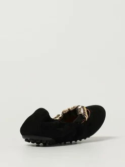 Ballerina Tod's in camoscio