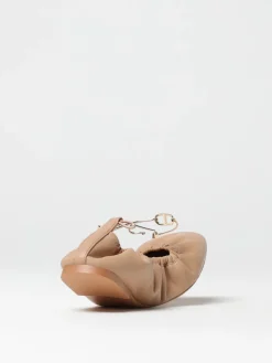 Ballerina Twinset in pelle arricciata