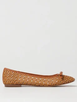 Ballerina Twinset in pelle sintetica intrecciata