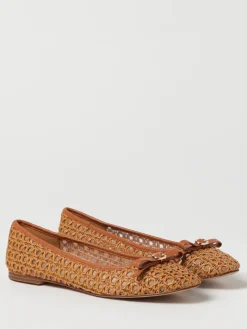 Ballerina Twinset in pelle sintetica intrecciata