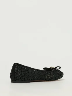 Ballerina Twinset in pelle sintetica intrecciata