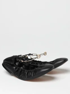 Ballerina Twinset in pelle arricciata