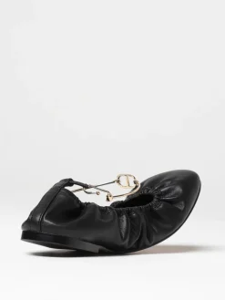 Ballerina Twinset in pelle arricciata