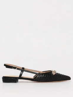 Ballerina Twinset in rafia con strass