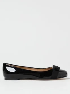 Ballerina Varina Ferragamo in vernice