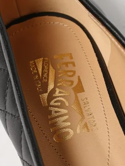 Ballerina Varina Ferragamo in nappa matelassè