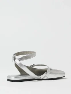 Ballerina Vic Matiè in pelle laminata