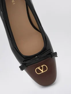 Ballerina VLogo Signature Valentino Garavani in pelle