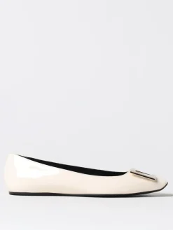 Ballerine Trompette in vernice Roger Vivier con fibbia