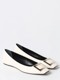 Ballerine Trompette in vernice Roger Vivier con fibbia