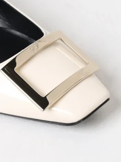 Ballerine Trompette in vernice Roger Vivier con fibbia