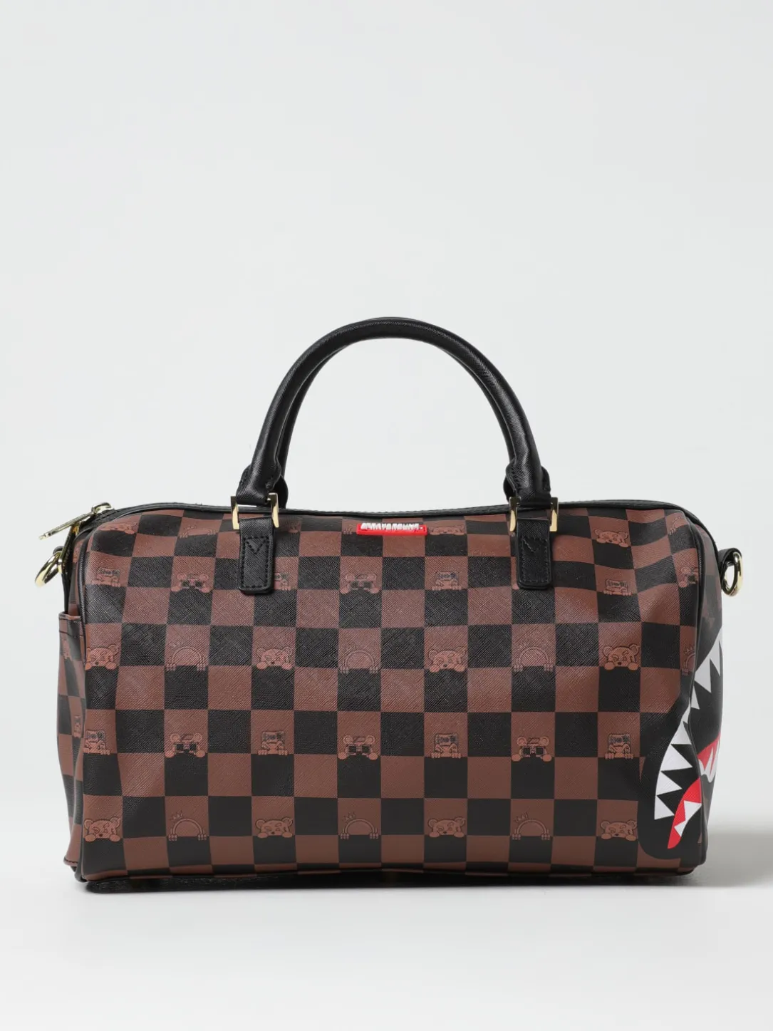 Bauletto Peeking Character Check Sprayground