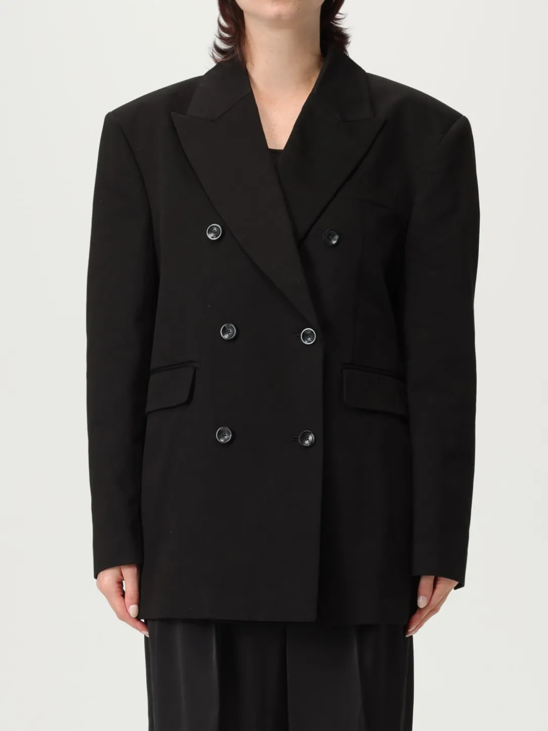 Blazer a doppiopetto 7 For All Mankind in cotone