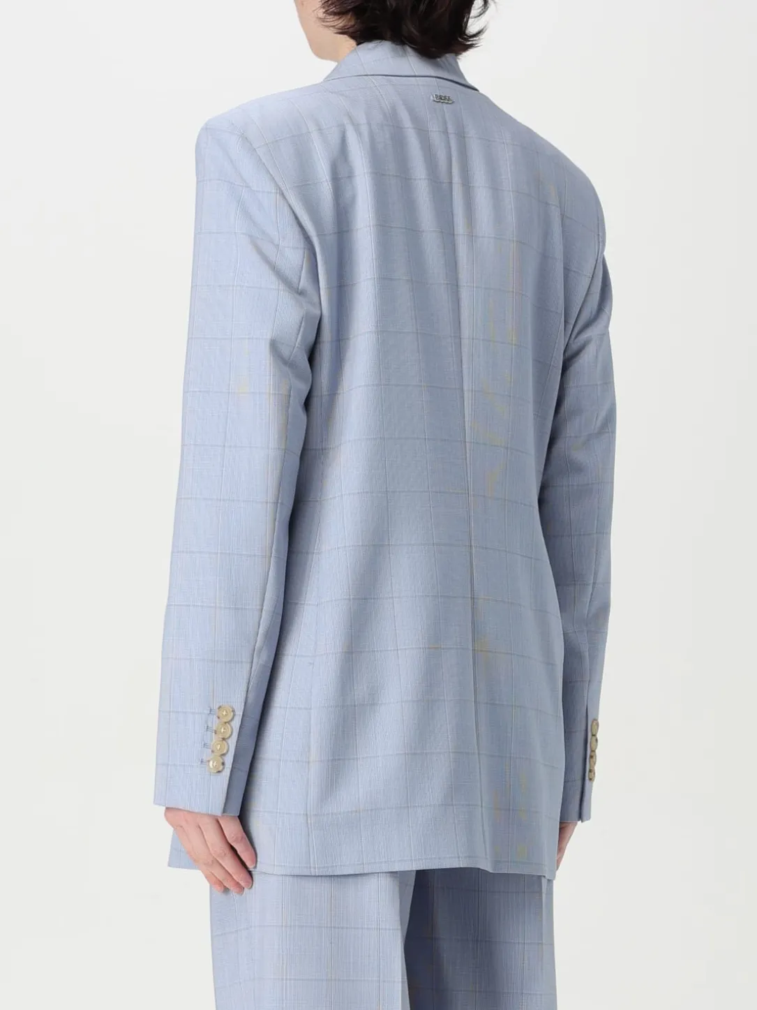 Blazer a doppiopetto Boss in lana vergine