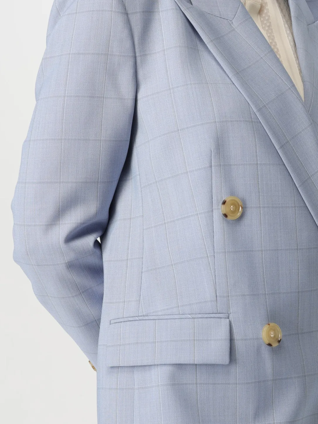 Blazer a doppiopetto Boss in lana vergine