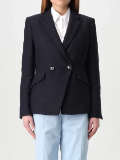 Blazer a doppiopetto Boss in viscosa