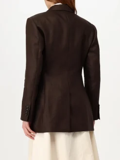 Blazer a doppiopetto Brunello Cucinelli in lino