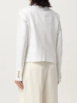 Blazer a doppiopetto in cotone Polo Ralph Lauren