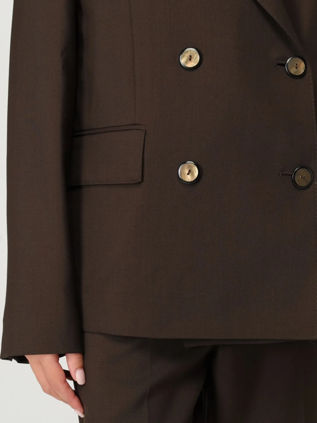 Blazer a doppiopetto in lana Antonio Marras